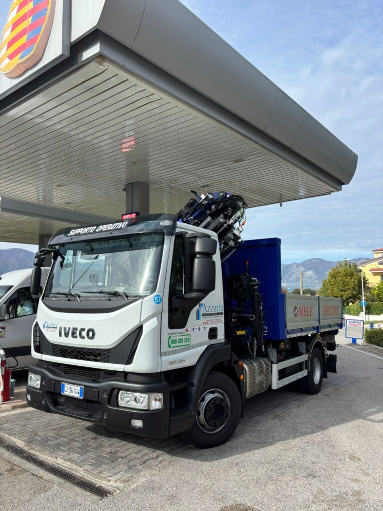 Nuovo mezzo Azzurra Costruzioni